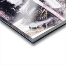 Wanderers Series On the Edge Monotype 300d 16x10. Acrylic print