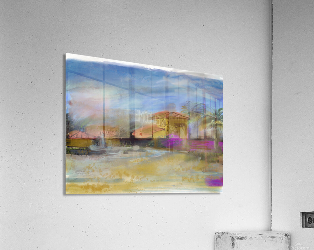 Afternoon at White Oak Winery Acrylic Print