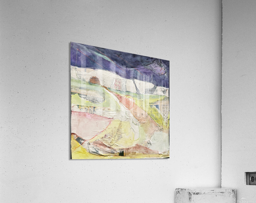 Distant Dreams By Moonlight Acrylic Print