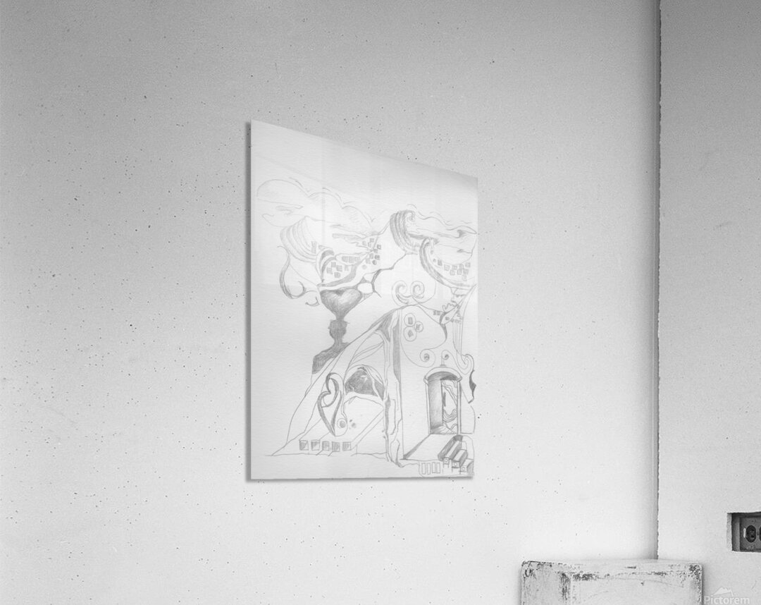 Dreamscapes - Silverpoint 5 Acrylic Print