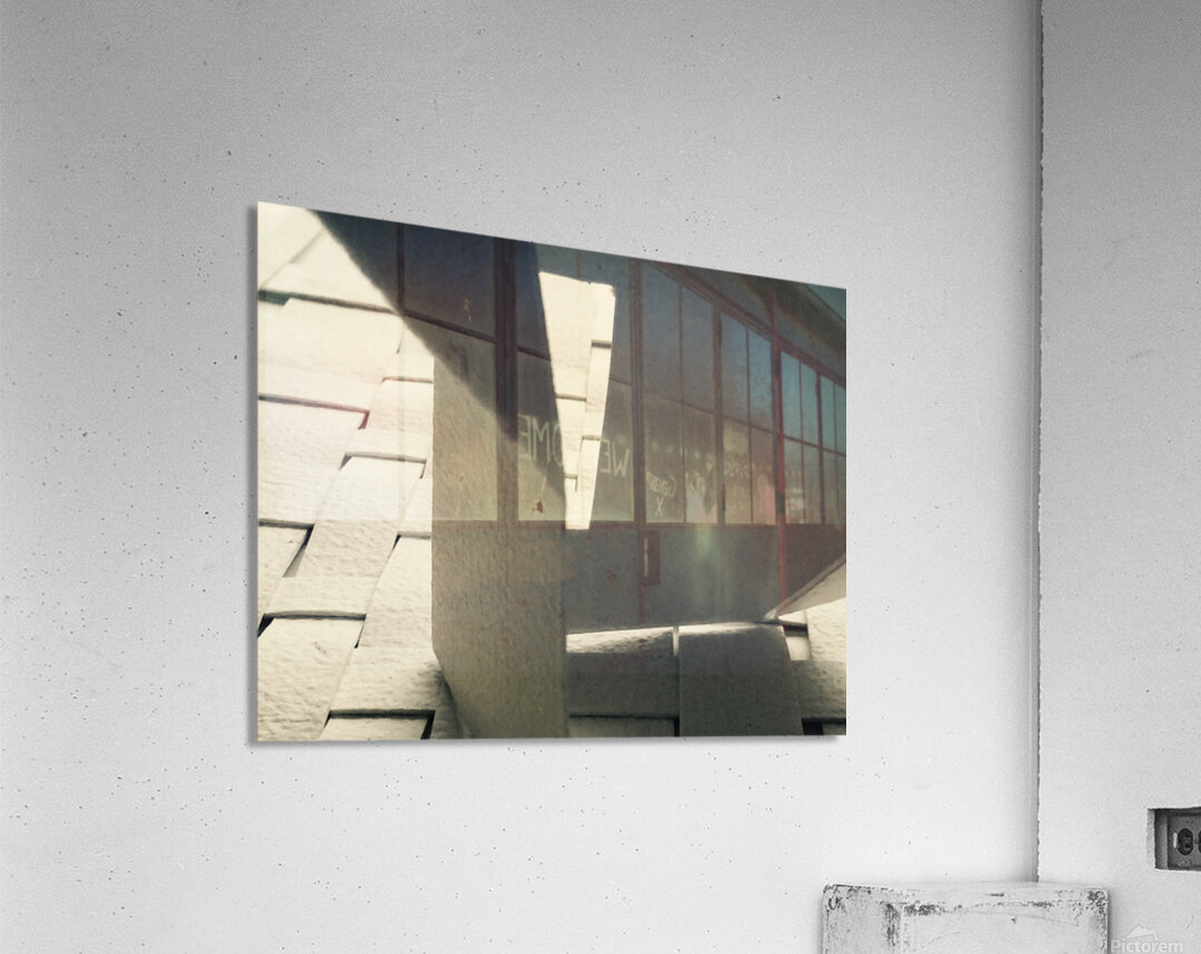 Gray Doorways  Acrylic Print