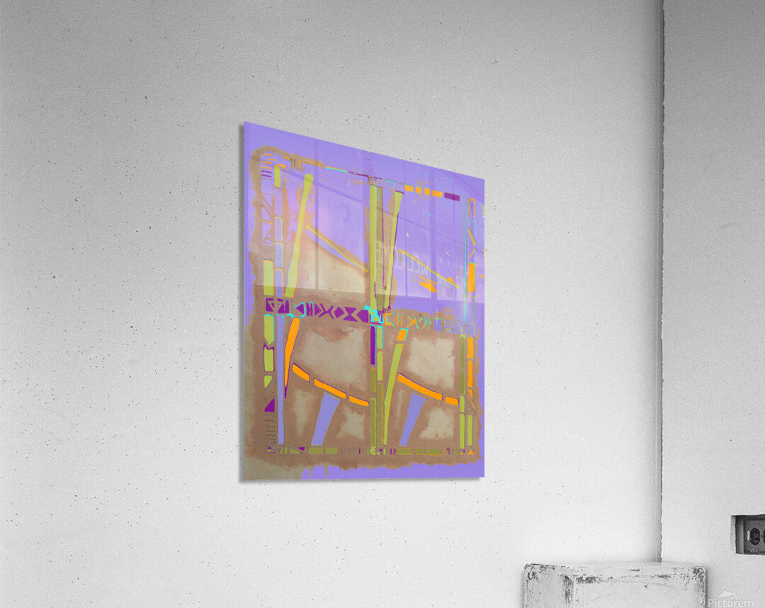 Bamboo Lagoon Somewhere Acrylic Print