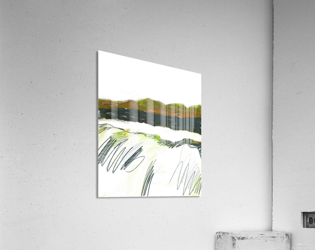 Laguna Marsh View In Motion Acrylic Print