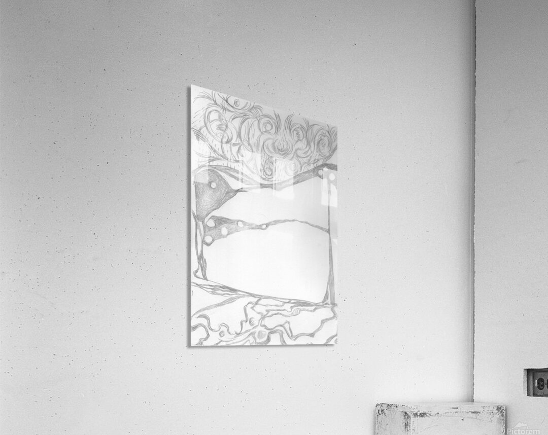 Silverpoint Above and Below Acrylic Print