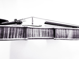 Fiddle in Black and White