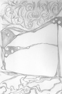 Silverpoint Above and Below