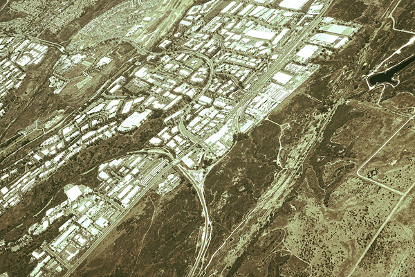 Air over Earth - one Print