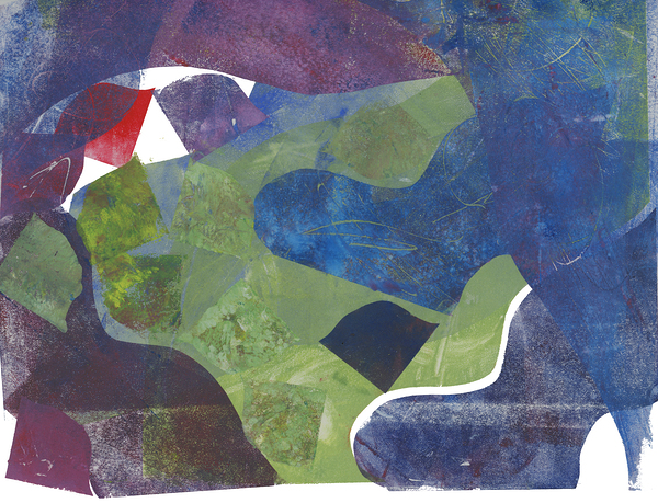 Rolling Hills Rolling Water Print