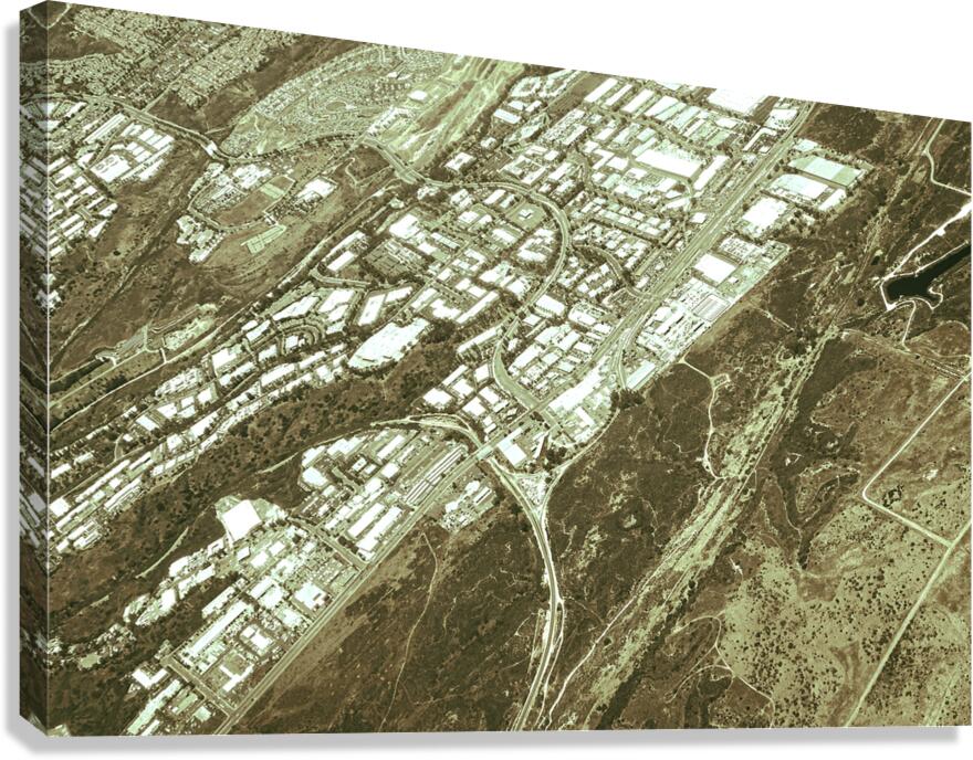 Air over Earth - one Canvas Print