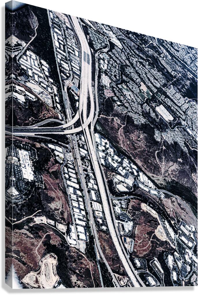 Air over Earth - two Canvas Print