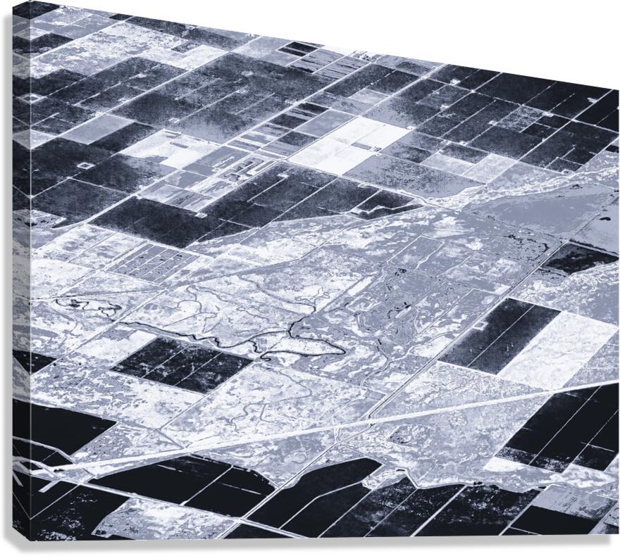 Air View Landscape Canvas Print