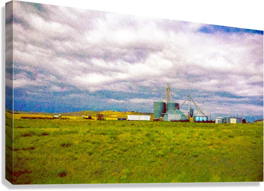 Faraway Factory  Canvas Print