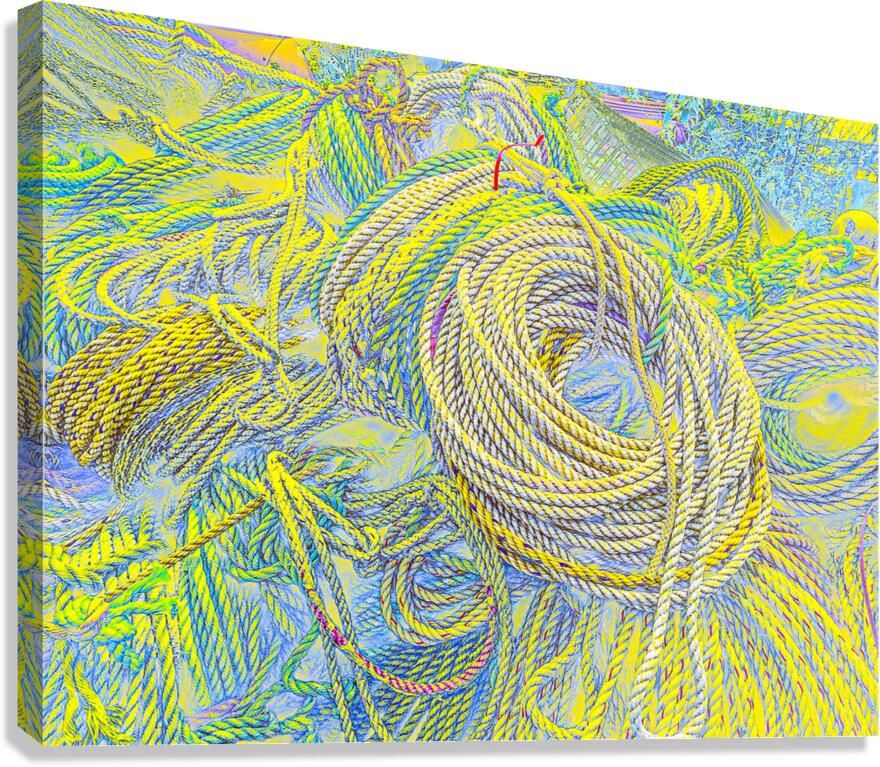 Brilliant Lines Canvas Print