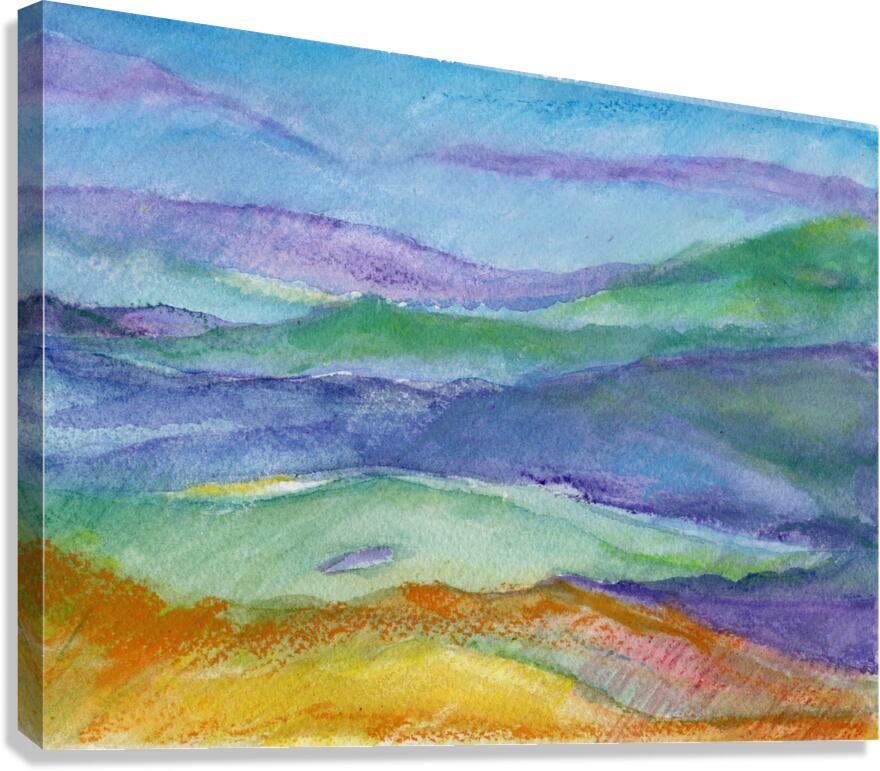 Horizons in Time Canvas Print