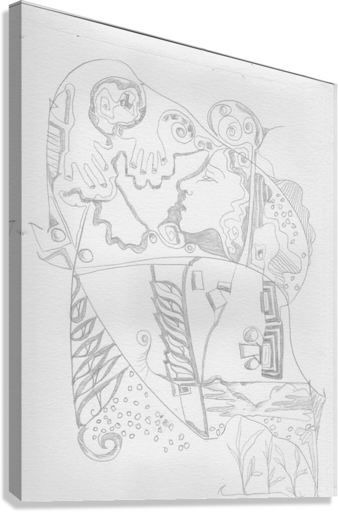 Dreamscapes - Silverpoint 3 Canvas Print