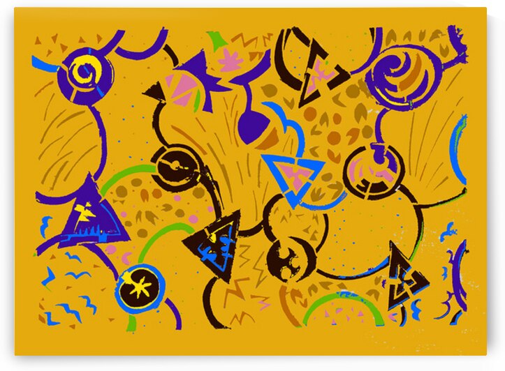 Ka-Boom in Gold by Barbara Jacobs