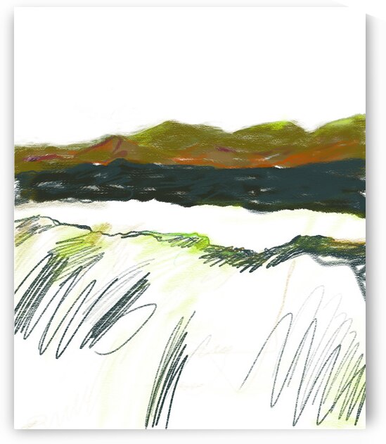 Laguna Marsh View In Motion by Barbara Jacobs