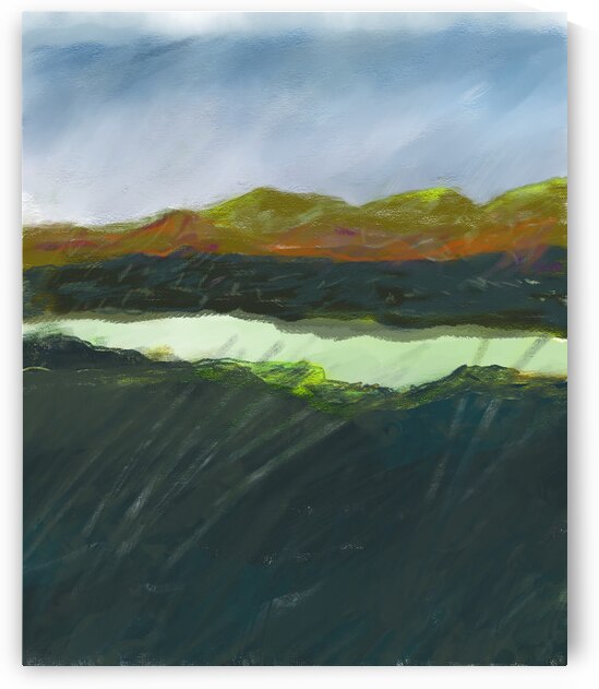 Laguna Marsh View Late September by Barbara Jacobs