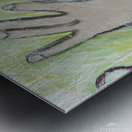 Into the Sun  Metal print