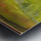 Ancient Mists Sunset - Monoprint Series  Metal print