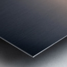 3 Miles of Red Boxcars Somewhere in Space Metal print