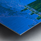 A Bird and a Boat on the Bay Metal print