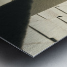 Gray Doorways  Metal print