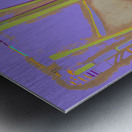 Bamboo Lagoon Somewhere Metal print