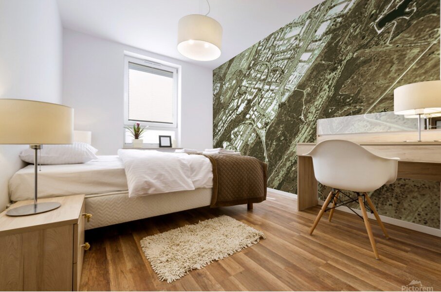 Air over Earth - one Mural print