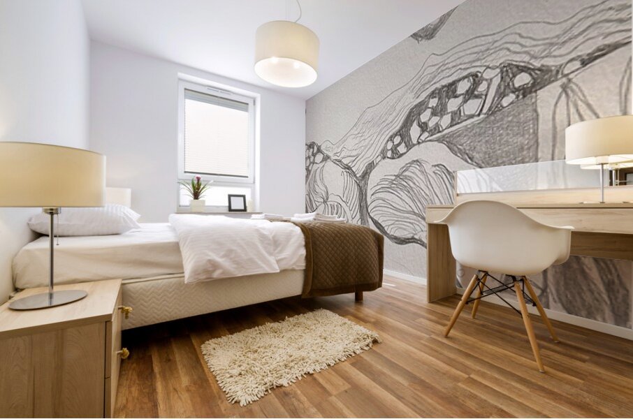 Silverpoint Landscape View 1  Mural print