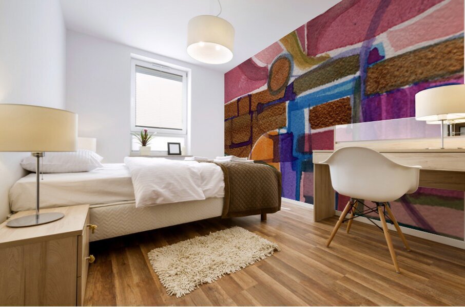 Beach Time Mural print