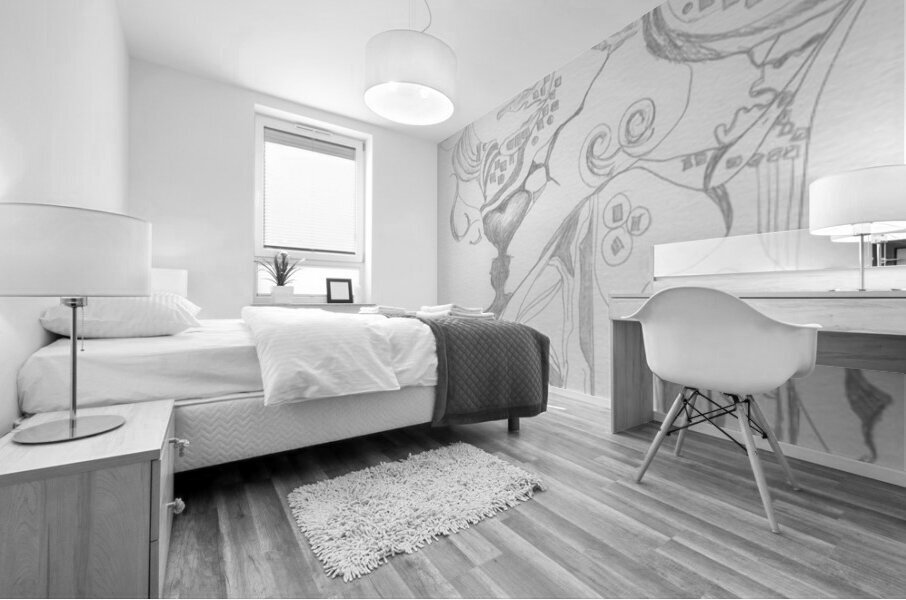 Dreamscapes - Silverpoint 5 Mural print