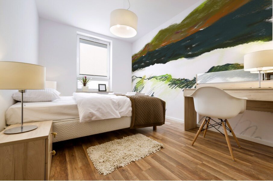 Laguna Marsh View In Motion Mural print