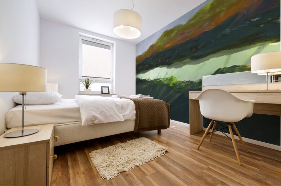 Laguna Marsh View Late September Mural print