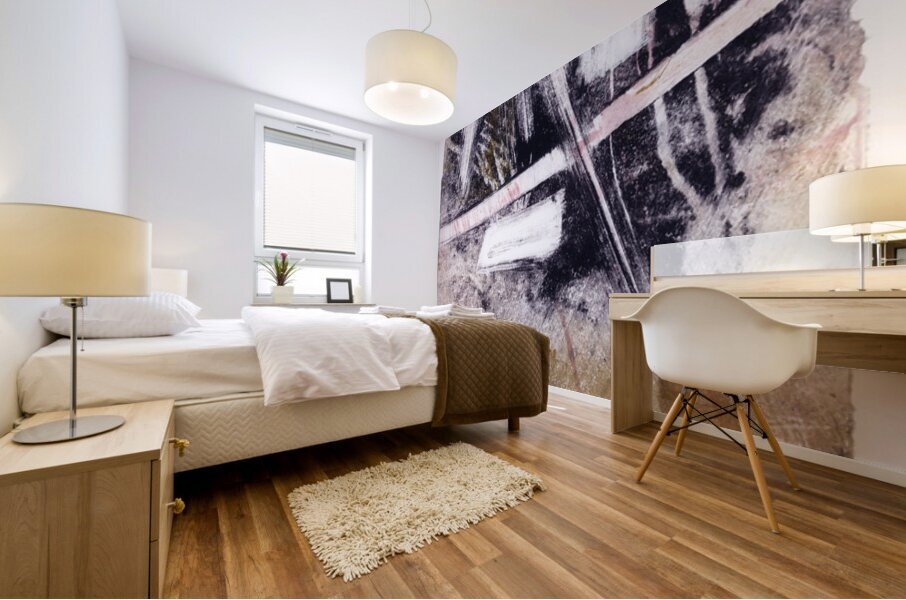 Wanderers Series On the Edge Monotype 300d 16x10. Mural print