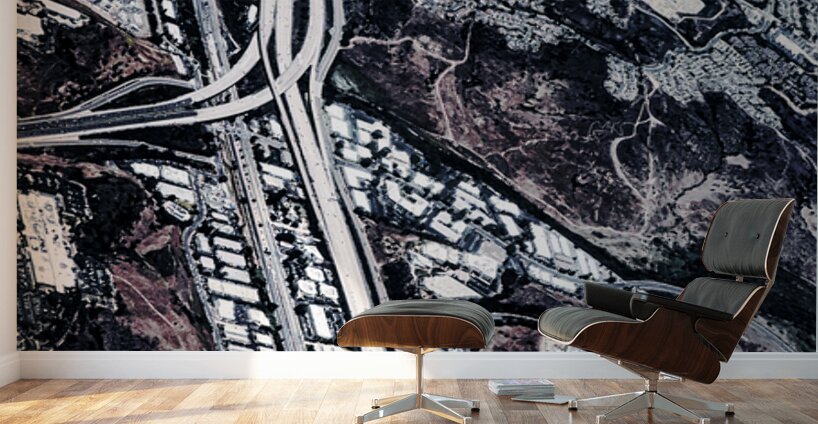 Air over Earth - two Wall Murals
