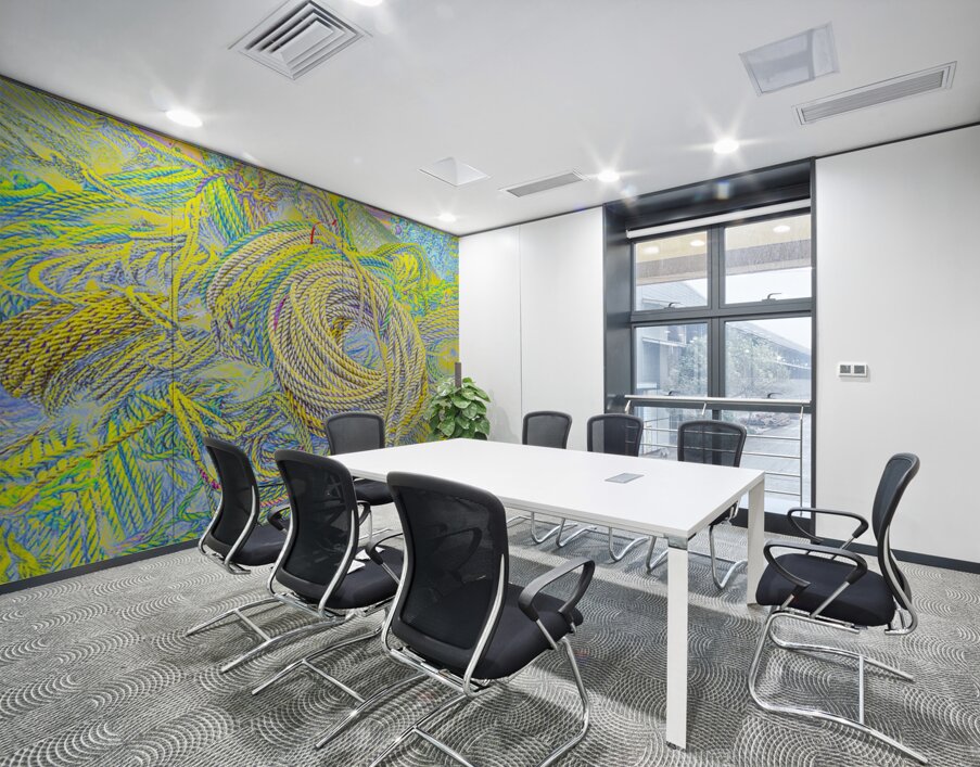 Brilliant Lines Wall Printing