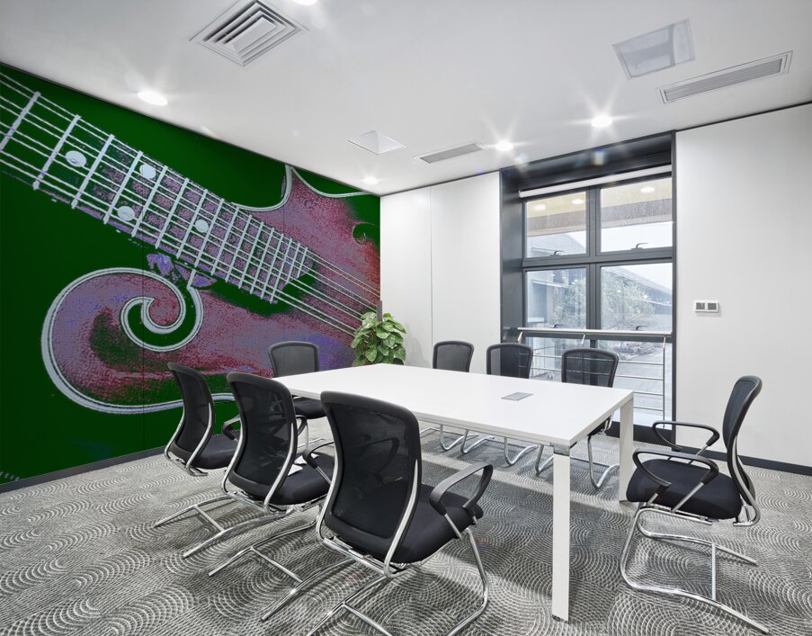 Mandolin  Wall Printing