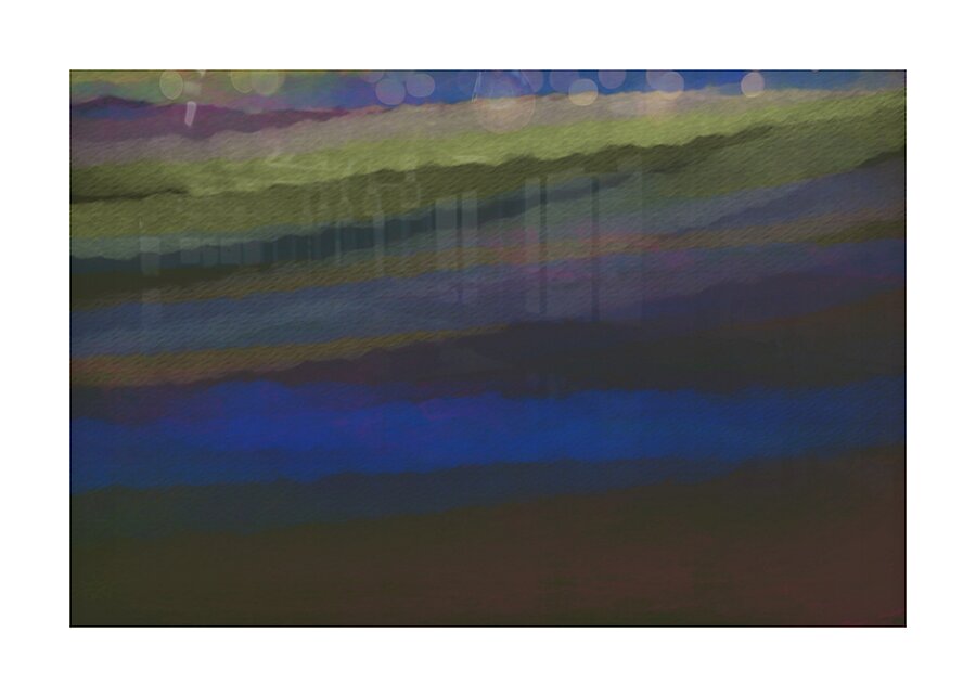 Blended Horizon Picture Frame print