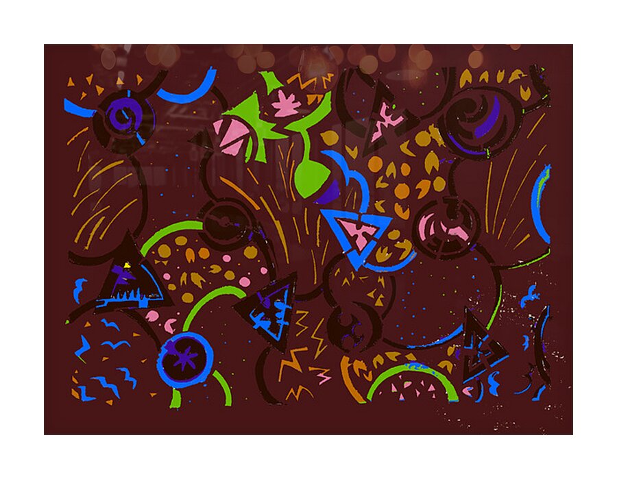 Ka-Boom in Deep and Warm Picture Frame Printing