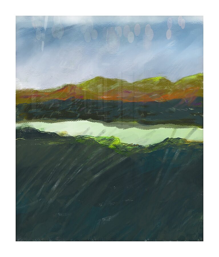 Laguna Marsh View Late September Picture Frame print