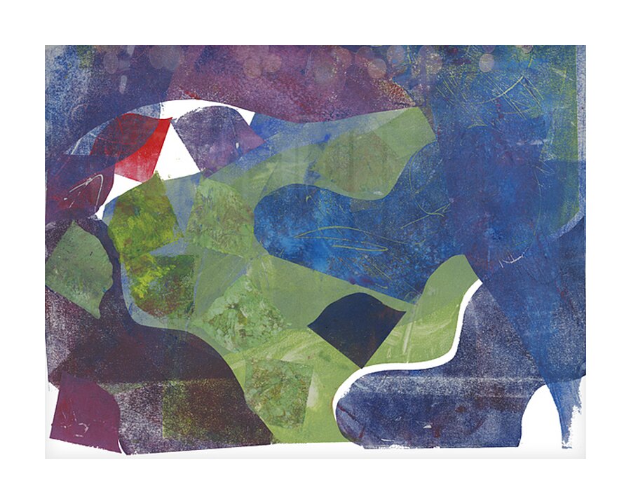 Rolling Hills Rolling Water Picture Frame print