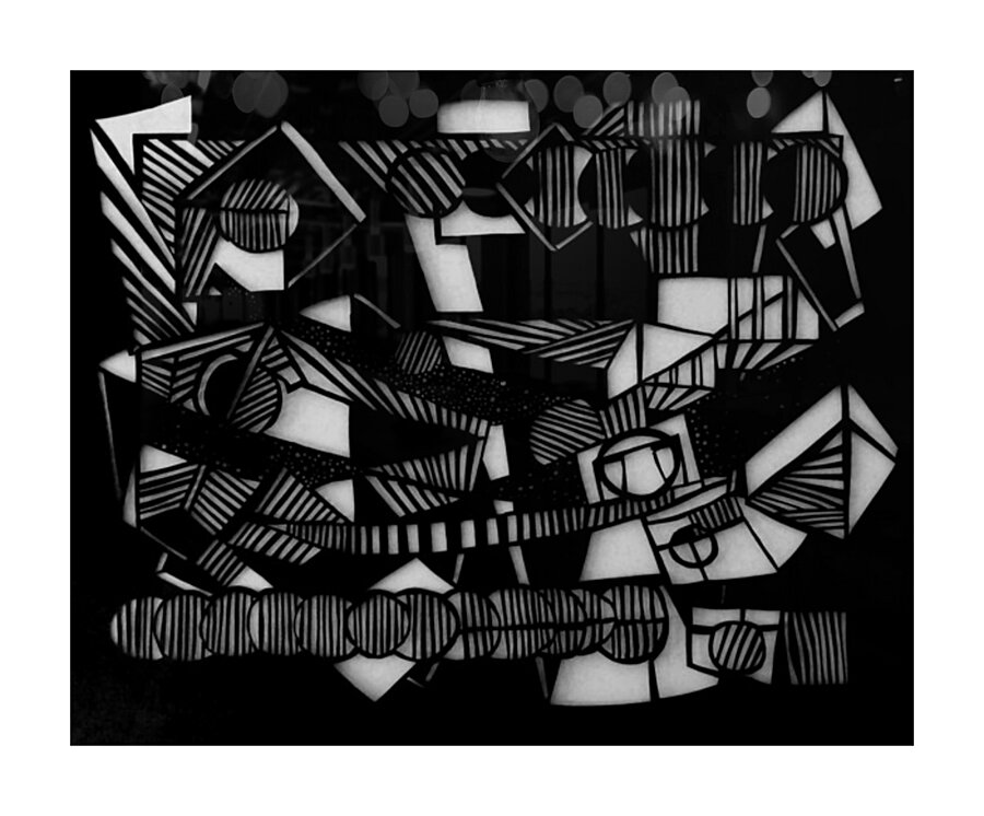 Round Architecture  Picture Frame Printing