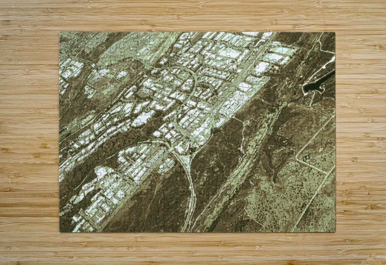 Air over Earth - one Barbara Jacobs Puzzle printing