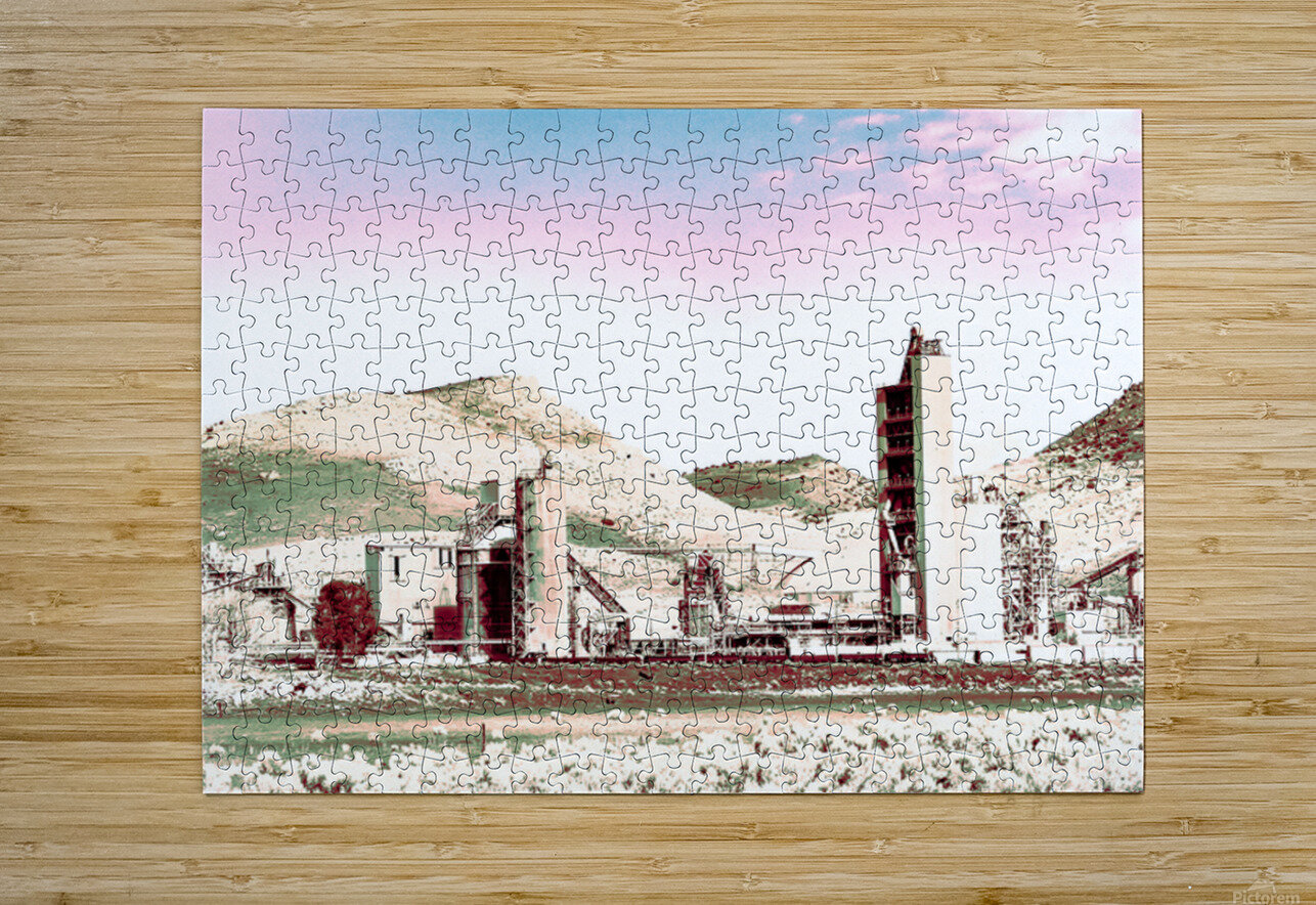 Desert Factory  Barbara Jacobs Puzzle printing