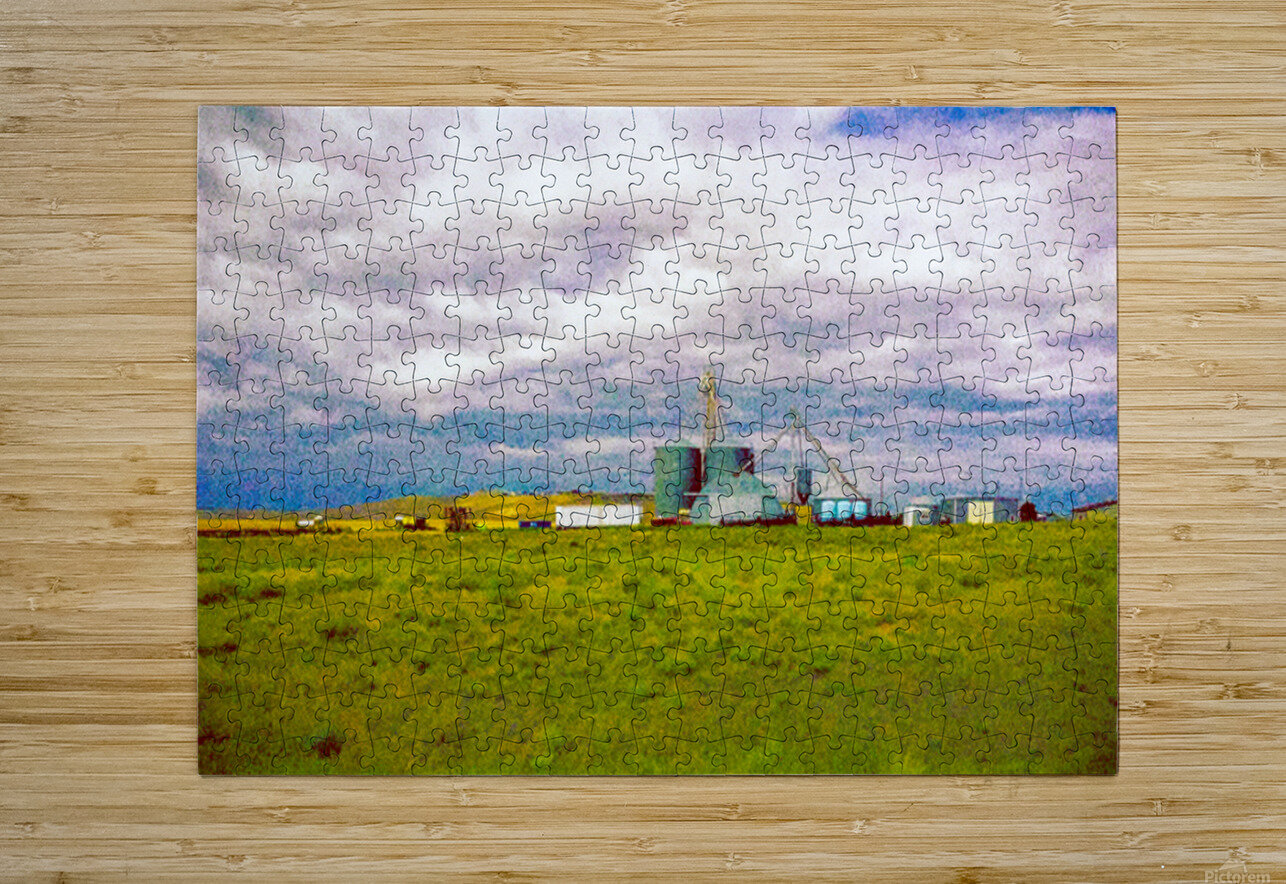 Faraway Factory  Barbara Jacobs Puzzle printing