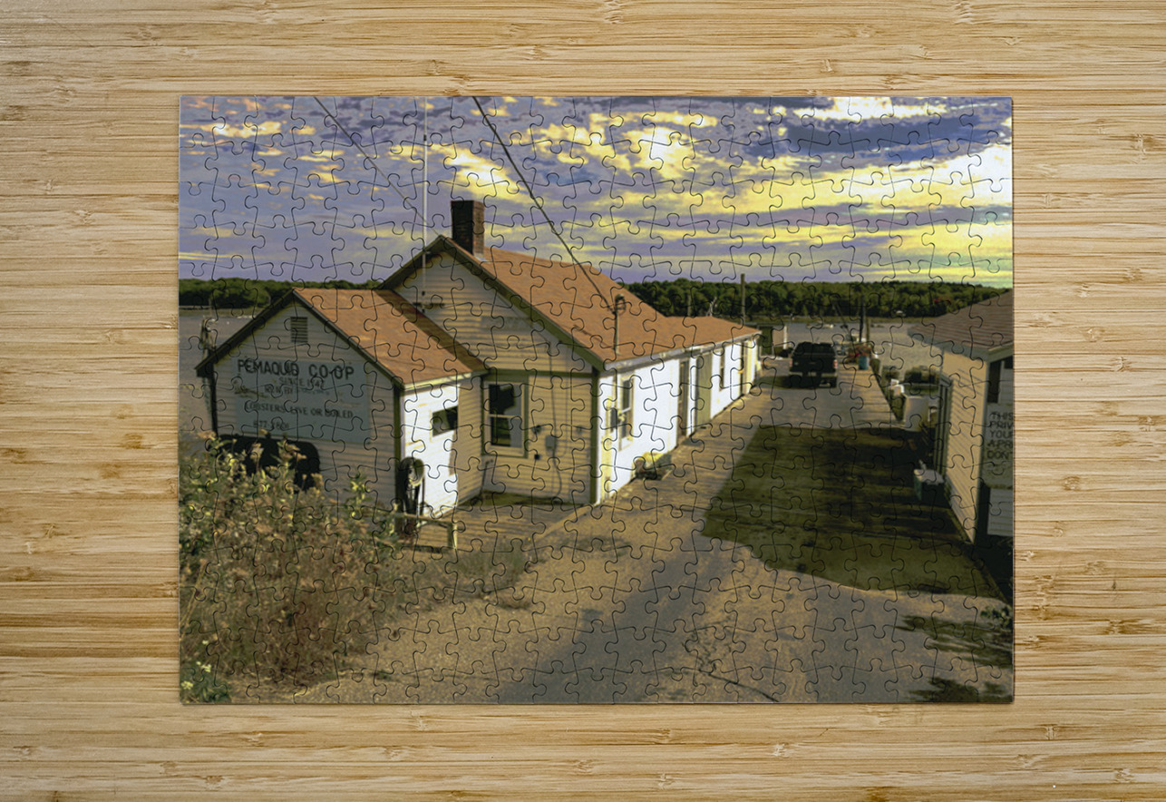 Pemaquid Maine Barbara Jacobs Puzzle printing