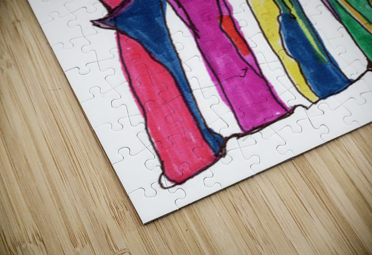 Pillars of Color  Barbara Jacobs Puzzle