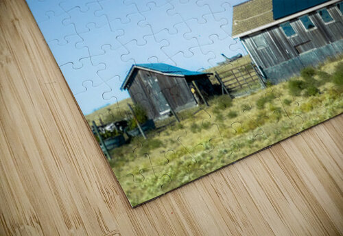 Blue Roof Shed  Barbara Jacobs puzzle