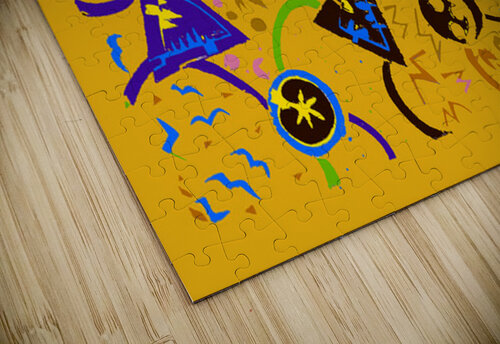 Ka-Boom in Gold Barbara Jacobs puzzle